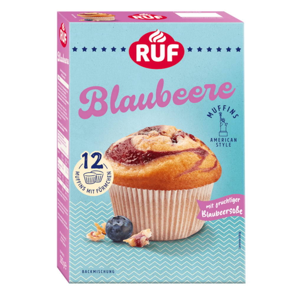 RUF Blueberry Muffins Baking Mix 280g / 9.87oz
