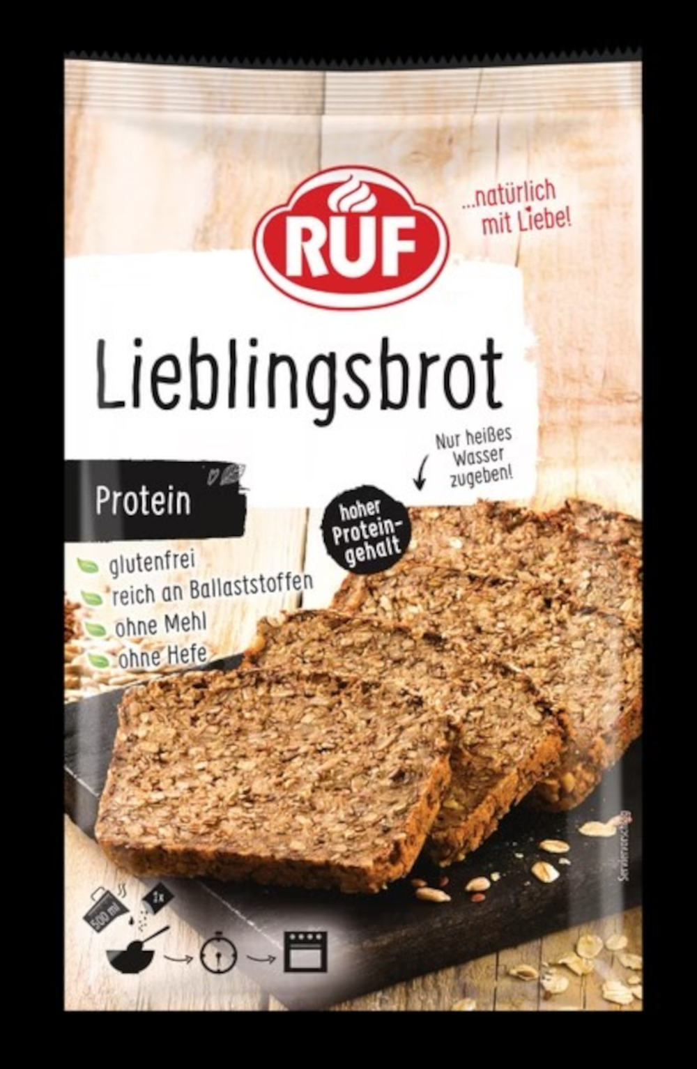 RUF Favorite Bread Protein Gluten-Free Baking Mix 500g / 17.63oz