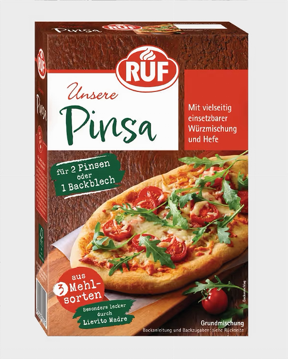 RUF Pinsa Baking Mix with Seasoning and Yeast 422g / 14.88oz