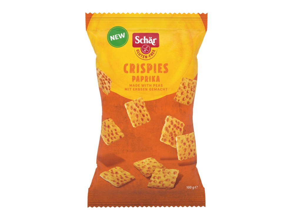 Schär Crispies Paprika, salty snacks, gluten-free, 100g / 3.52oz