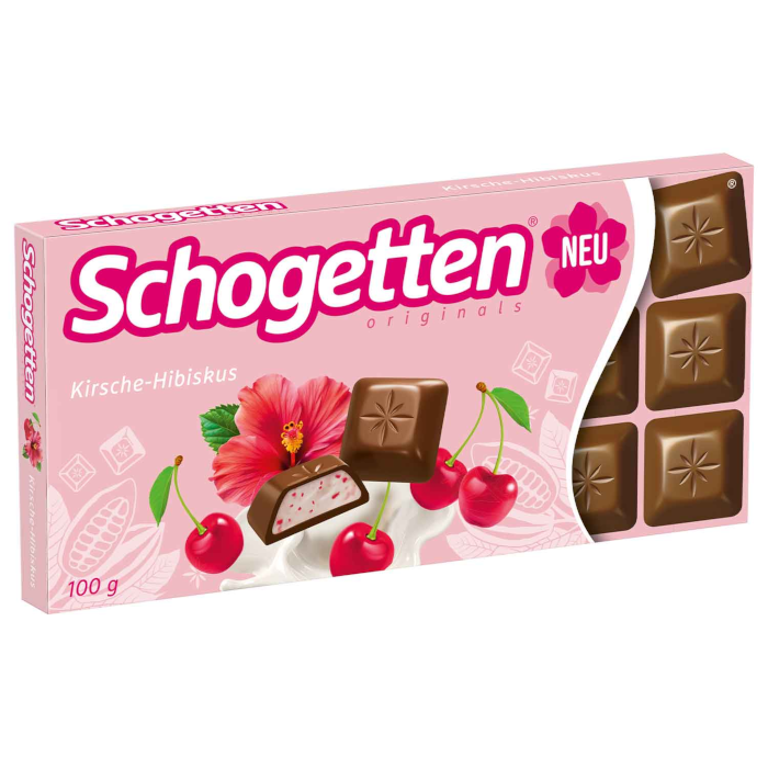 Trumpf Schogetten Chocolate con cereza e hibisco 100 g / 3,52 oz