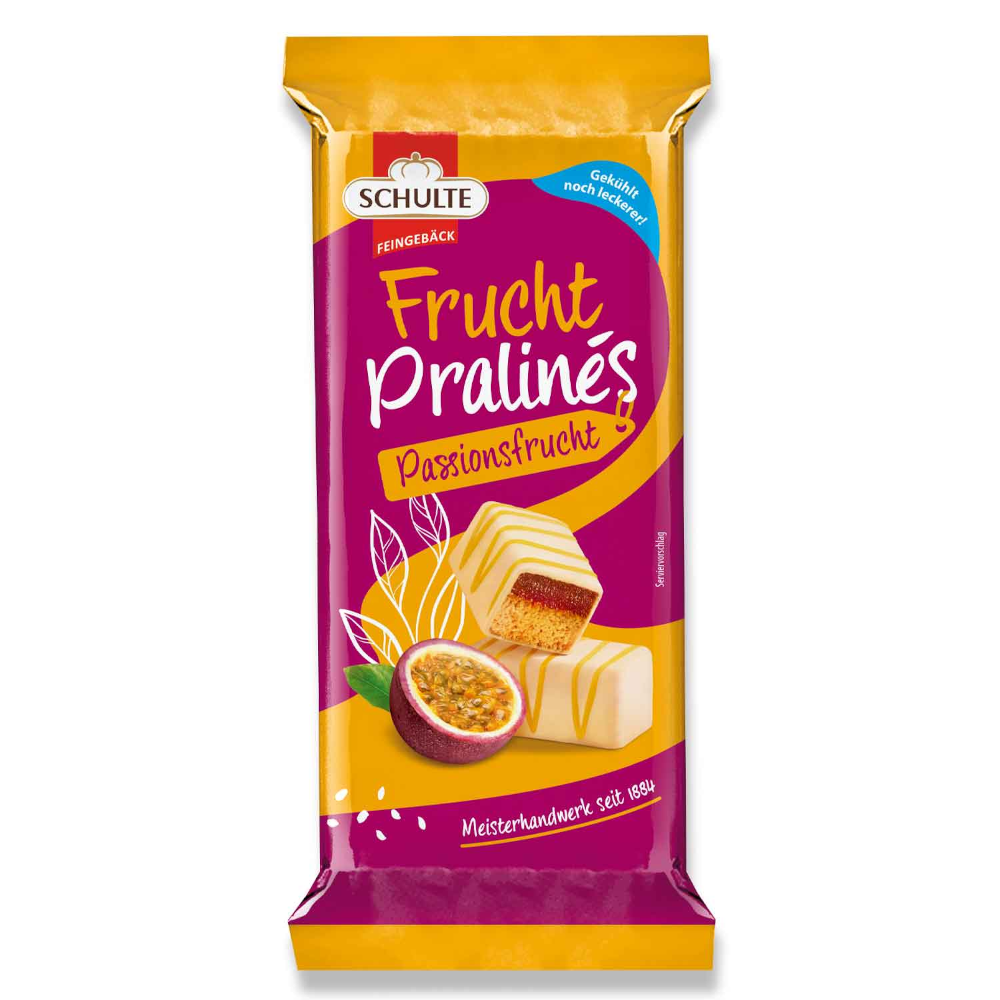 Schulte Fruit Pralines Passion Fruit 100g / 3.52oz