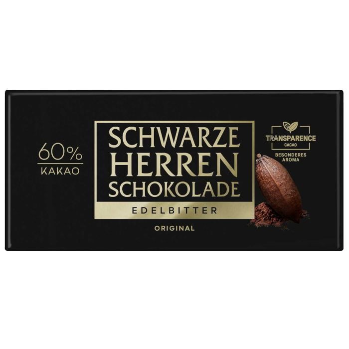 Chocolat noir Herren Noir intense 100g / 3.52oz
