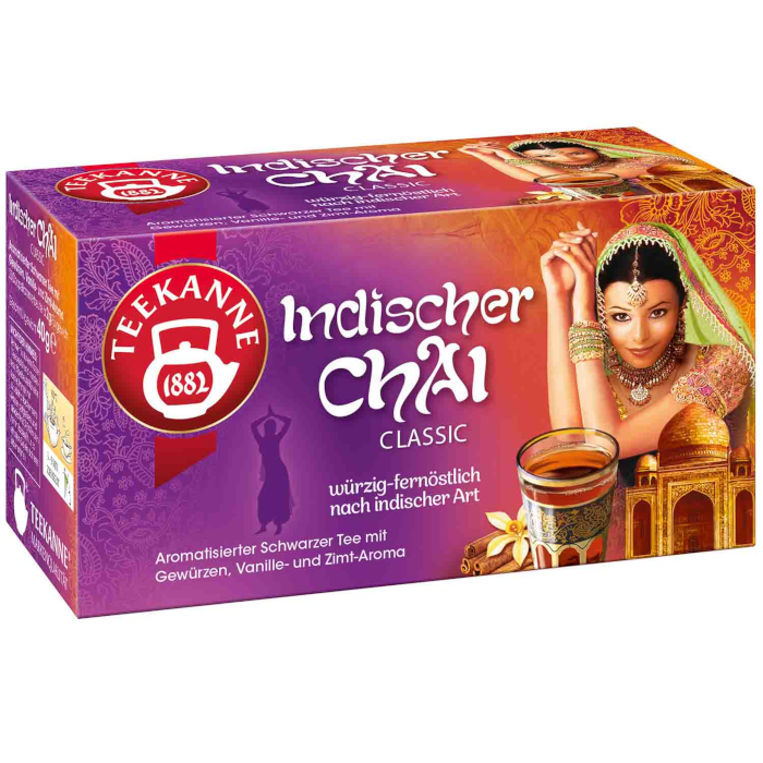 Teekanne Country Tea Indian Chai 20 tea bags