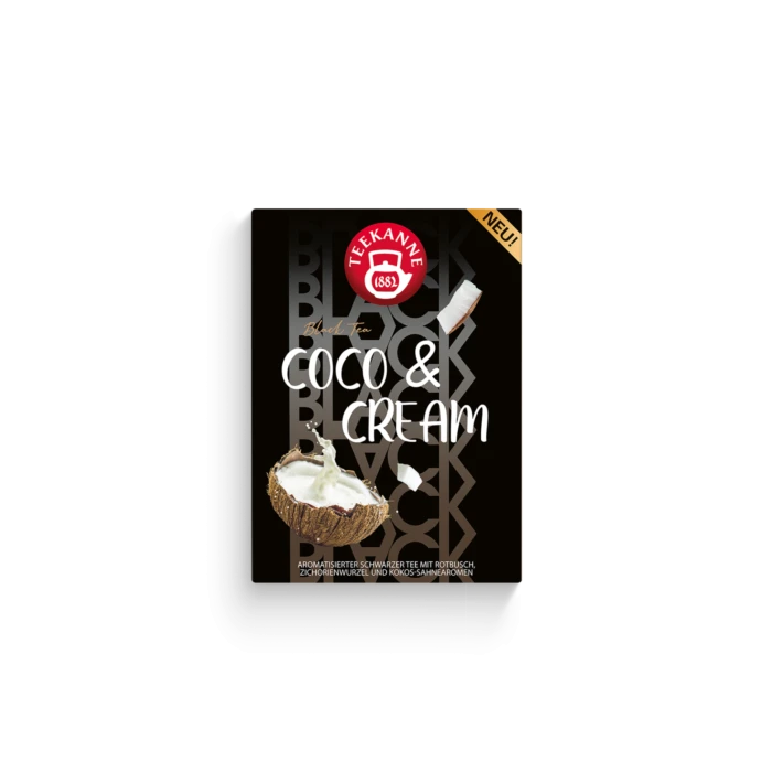 Teekanne Black Tea Coco & Cream 15 tea bags