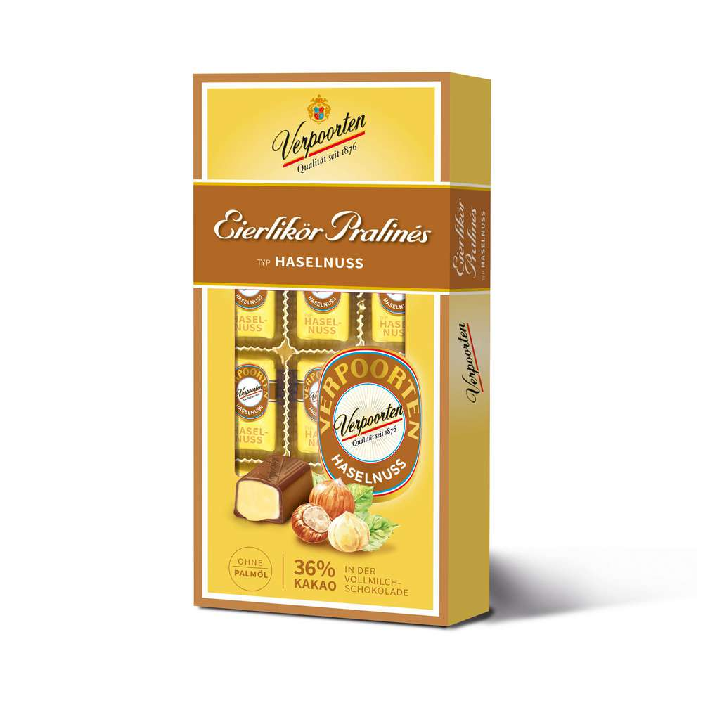 Verpoorten Egg Liqueur Hazelnut Pralines 120g