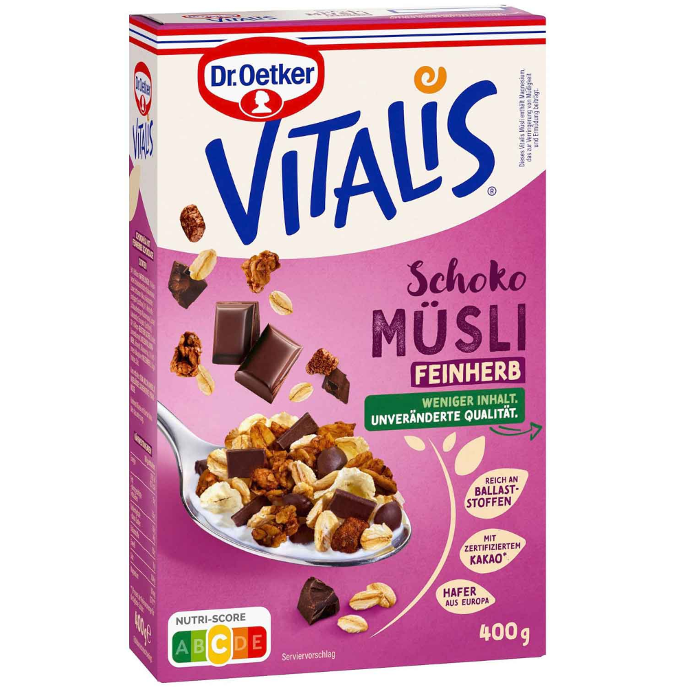 Dr. Oetker Vitalis Chocolate Muesli Fine Tart 400g