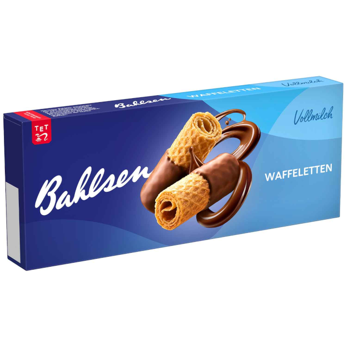 Bahlsen Waffeletten Vollmilchschokolade Waffelgebäck 100g
