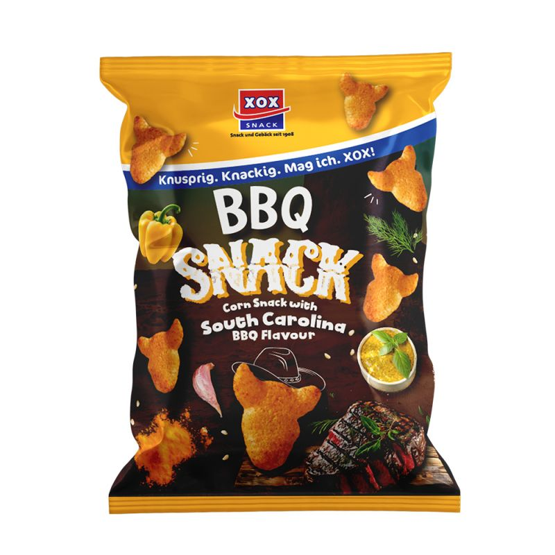 XOX BBQ Maïssnack South Carolina, vegan 90g / 3.17oz