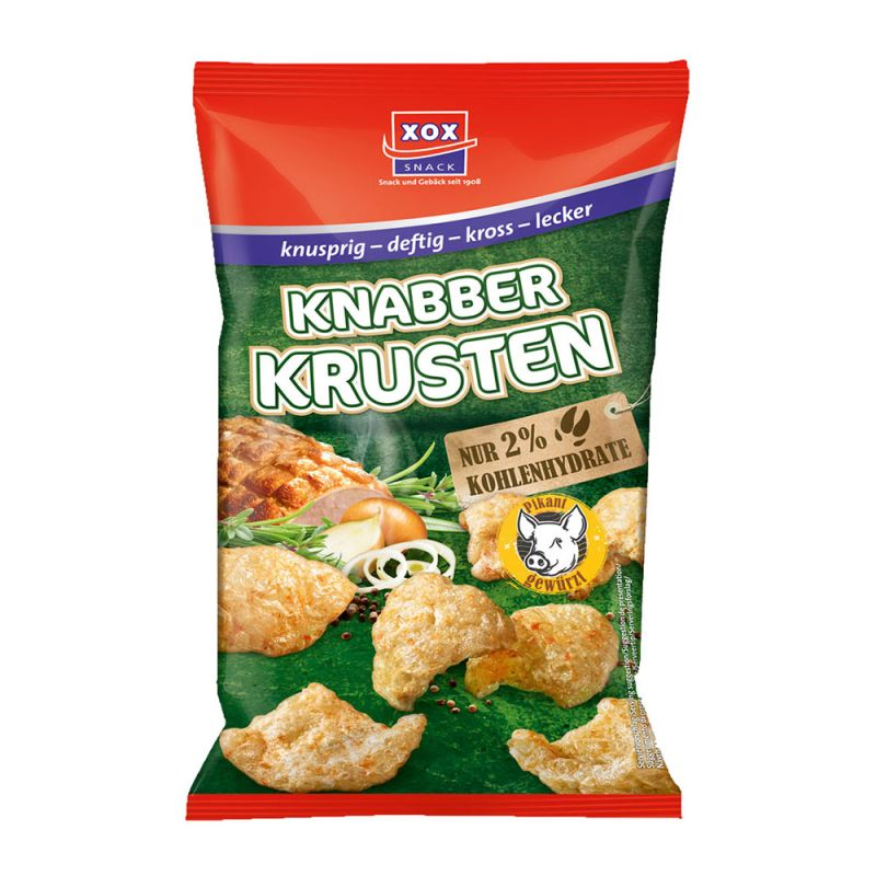 XOX Crunchy Crackers 50g / 1.76oz