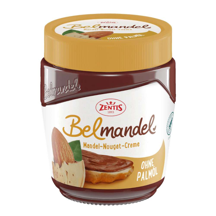 Zentis Belmandel Mandel-Nougat-Creme 300g / 10.58oz