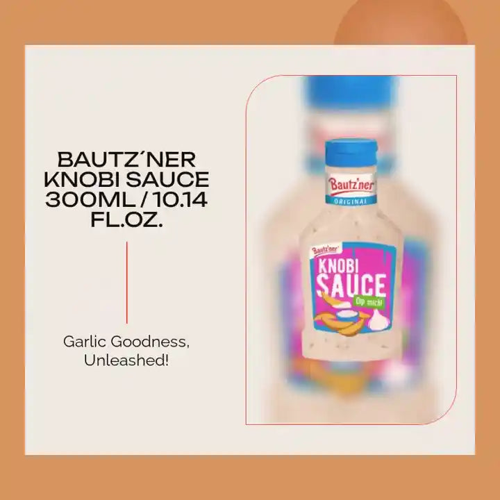 Bautz´ner Knobi Sauce 300ml / 10.14 fl.oz. by@Outfy