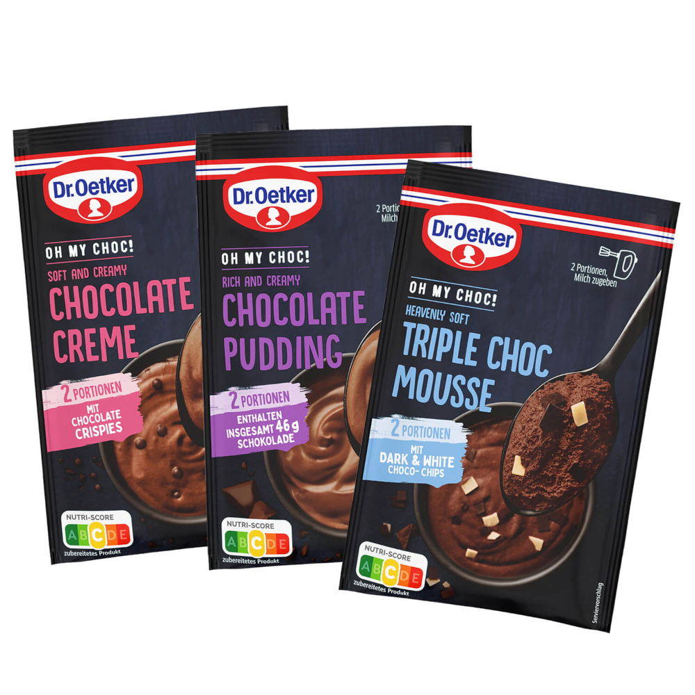 Dr. Oetker OH MY CHOC! Sample set