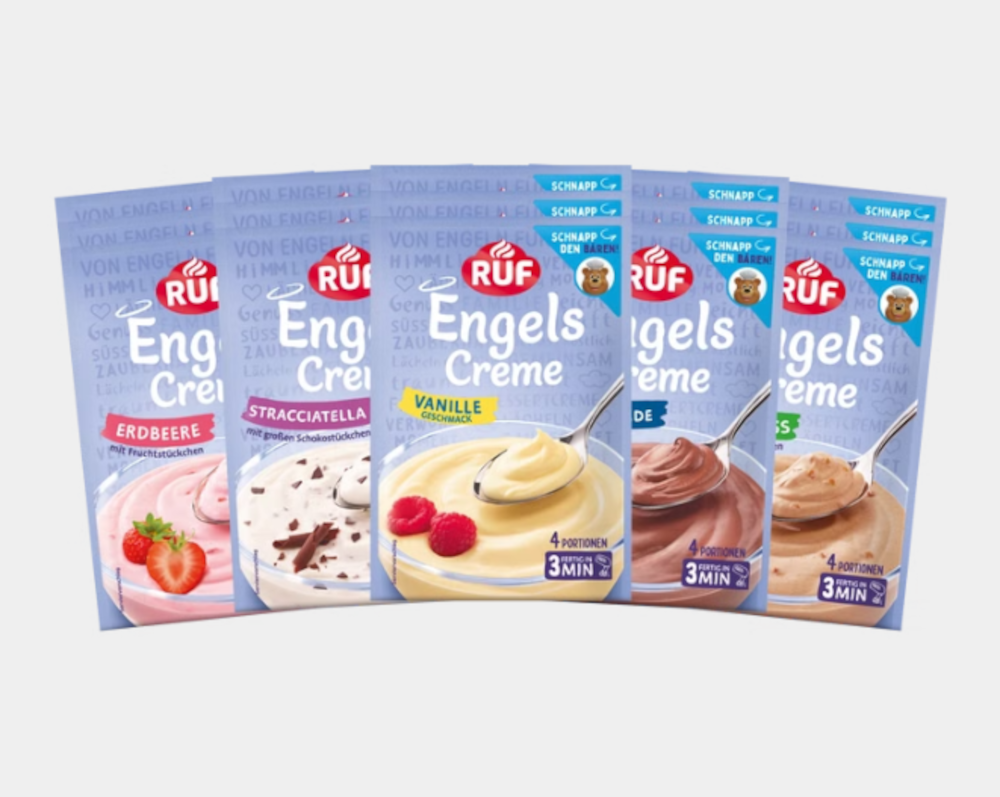 Ruf Engels Creme Probierset (15 Stück) mit 15% Rabatt