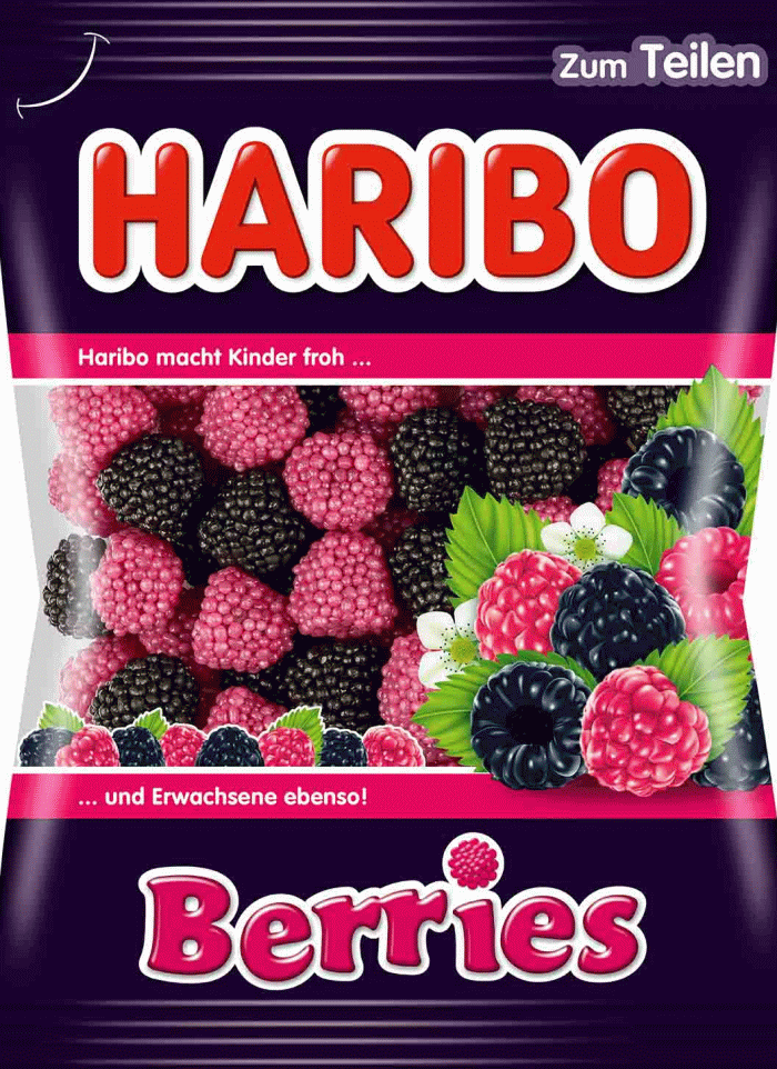 HARIBO Bonbon gélifié aux fruits PHANTASIA, boîte de 1 kg, CHF 9.71
