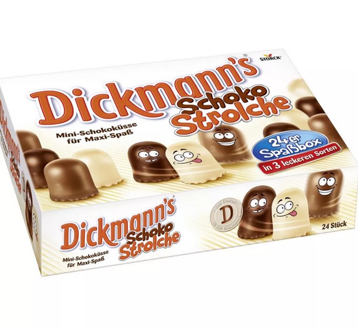 Storck Dickmann´s Schoko Strolche 24 Stück 200g