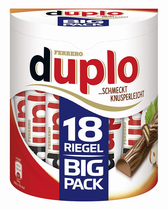 Ferrero Duplo Big Pack 18 pieces