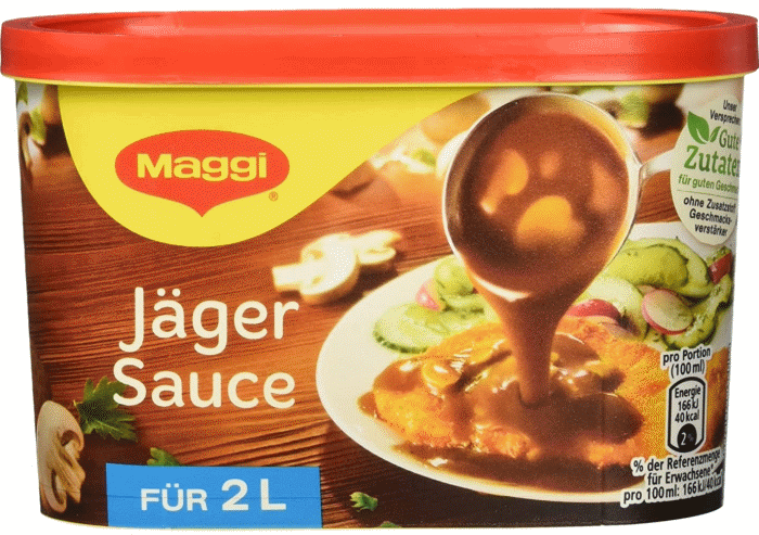 Maggi Delikatess Jägersoße für 2 Liter 220g