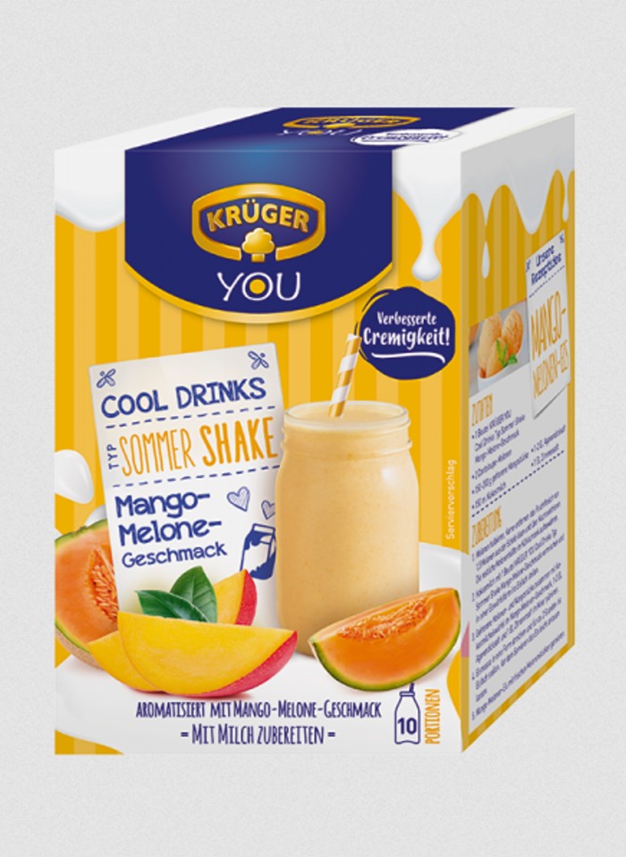 KRÜGER YOU COOL DRINKS Sommer Shake Mango-Melone 200g
