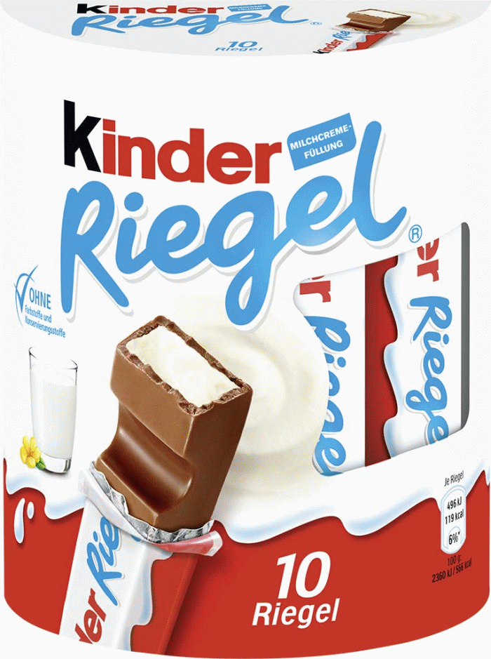 Ferrero Kinder Riegel 10 Stück