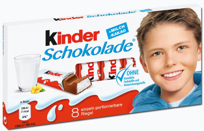 Ferrero Kinderschokolade 100g