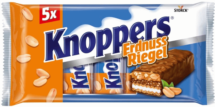 Storck Knoppers Erdnussriegel 5 Stück