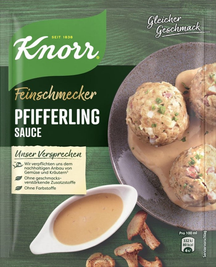 Knorr Feinschmecker Pfifferling Sauce