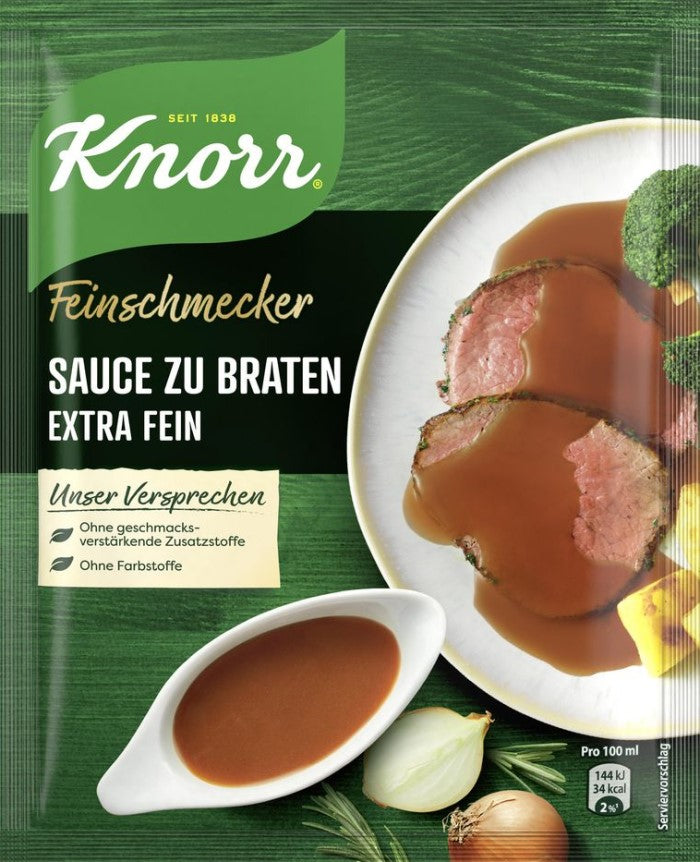 gourmet Knorr roasts extra for sauce fine