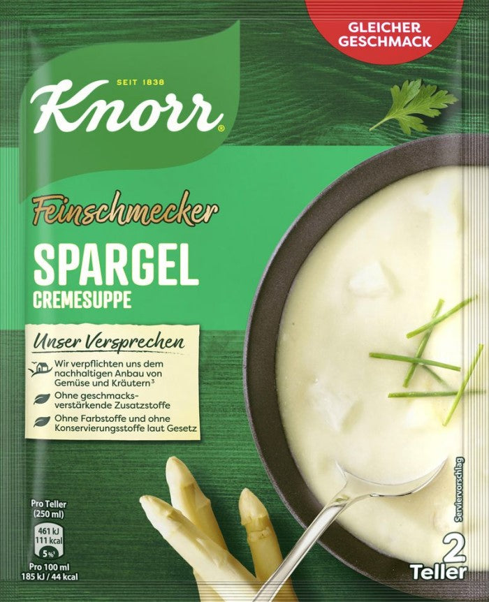 Knorr asparagus soup gourmet cream