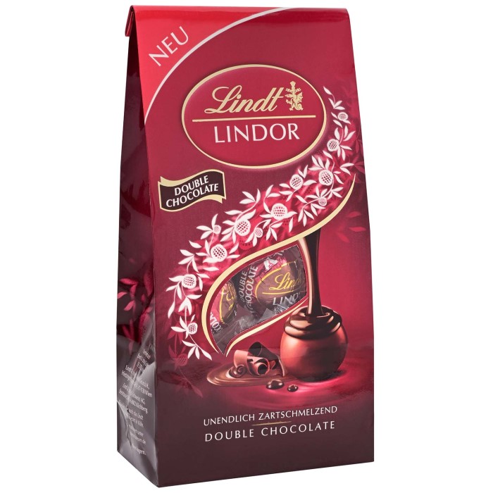 Lindt Lindor Schokoladen Kugeln Double Chocolate 137g / 4.83oz