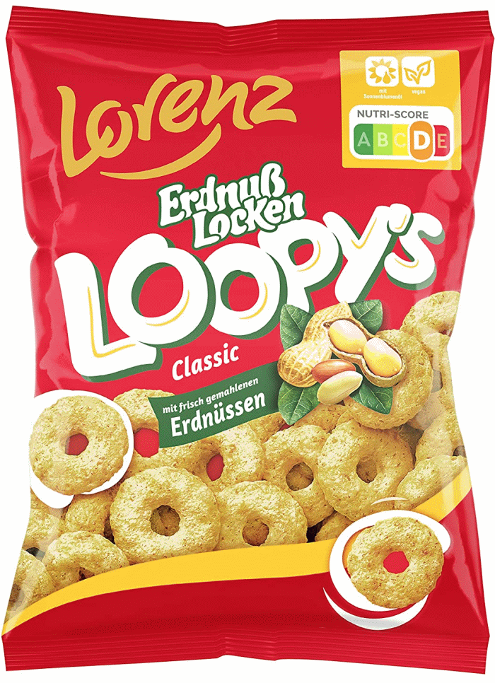 Lorenz ErdnussLocken Loopy´s runde Erdnussflips 150g