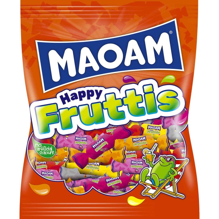 Bonbons à mâcher aux fruits Happy Fruttis MAOAM 175g