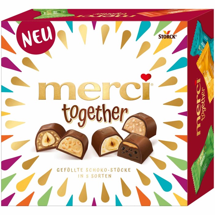 Storck Merci together Pralinen 175g / 6.17 oz
