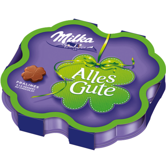 Milka Alles Gute Pralinés à la Dessert au Chocolat Schokolade Pralinen 44g