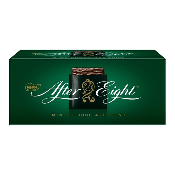 Nestlé After Eight hauchdünne Schokotäfelchen mit Pfefferminzcremefüllung 200g