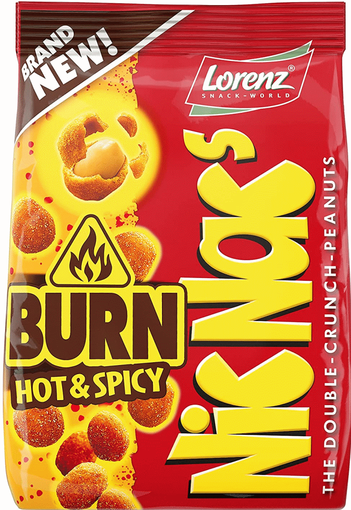 Lorenz Nic Nac´s Burn Erdnüsse in scharfer, knuspriger Teighülle 110g