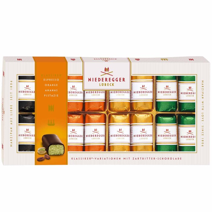 Niederegger Marzipan Pralinen Variationen Klassik 200g
