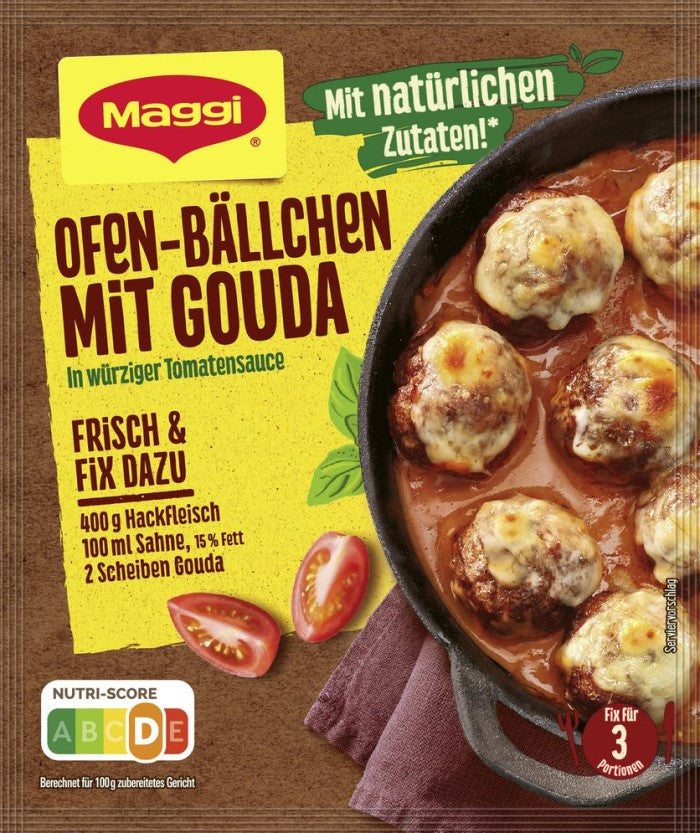 Maggi Fix für Ofen-Bällchen mit Gouda 43g / 1.51oz