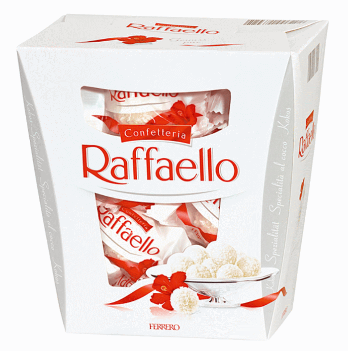 Ferrero Raffaello coconut pralines 230g
