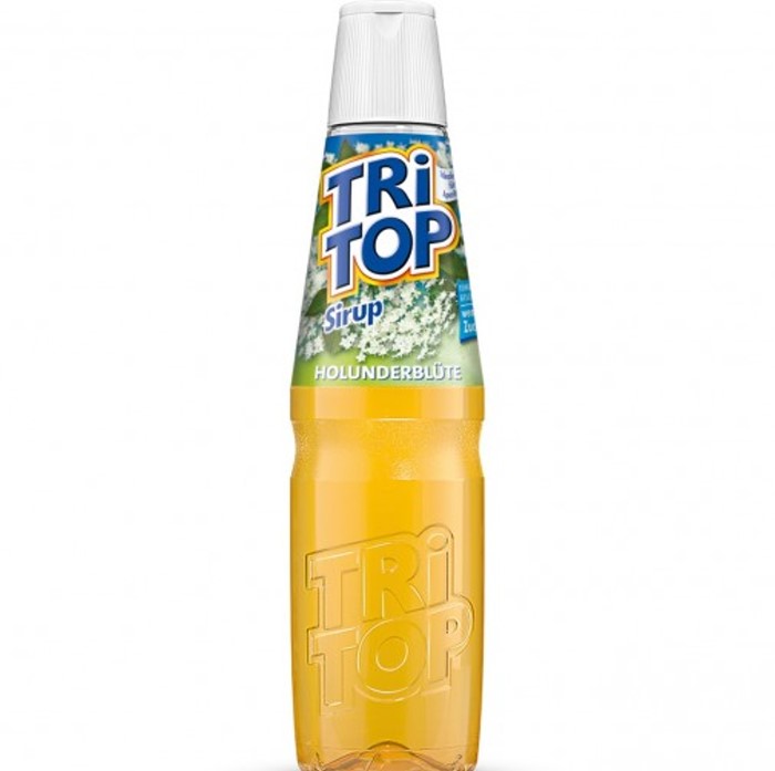 asiatisk drikke Frastødende TRi TOP Elderflower Beverage Syrup 600ml / 20.28 fl.oz