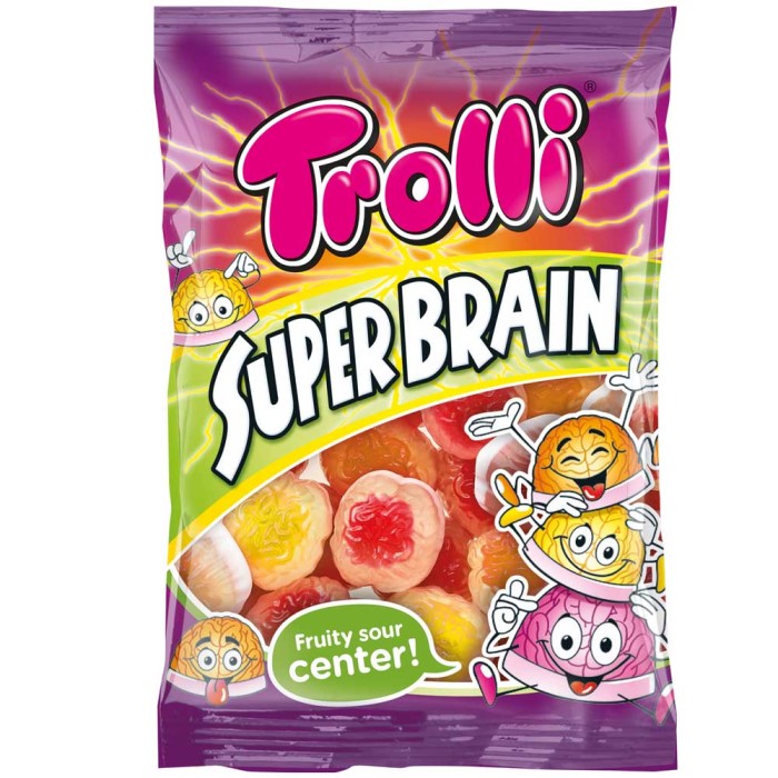 Trolli Fruchtgummi Super Hirn 150g