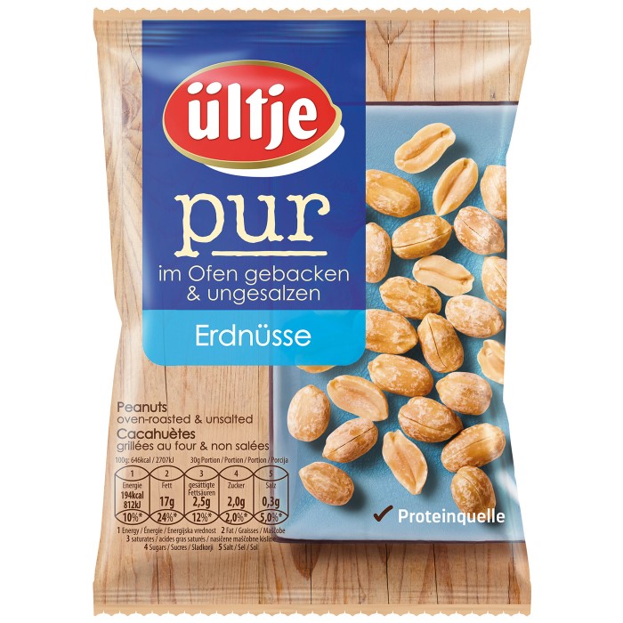 Cacahuètes grillées non salées 1 kg - Sans additifs