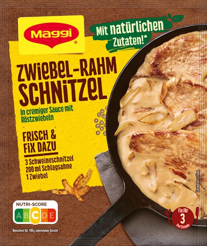 Maggi Fix für Zwiebel Rahm Schnitzel 33g / 1.16oz