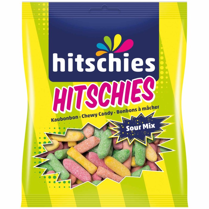 hitschies Fruity Chewy Candies Sour Mix 140g / 4.93 oz