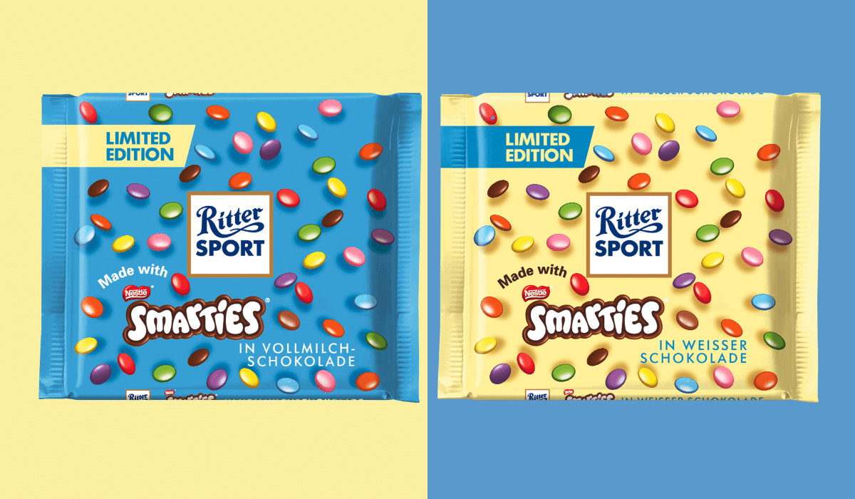 Endlich wieder da! Die lange zurückgewünschte Ritter Sport Smarties