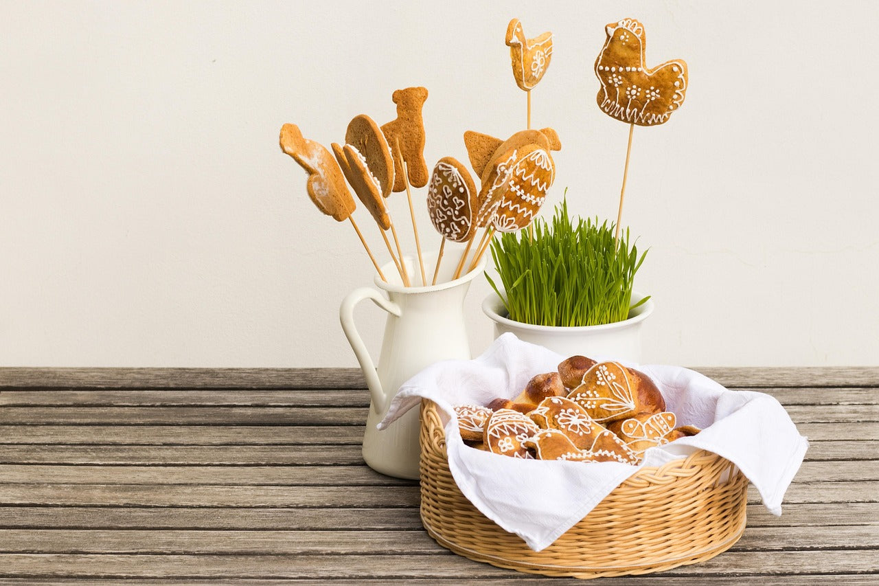 Verzehrfertiges Ostergebäck