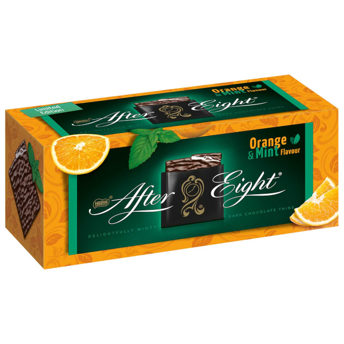 Nestlé After Eight Limited Edition Orange & Mint 200g