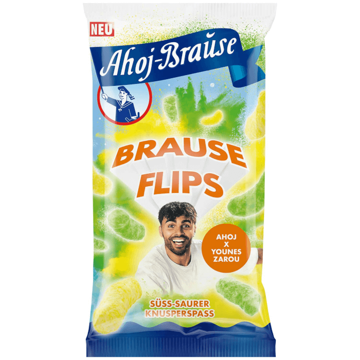 Ahoj-Brause Brause Flips Mais-Snack 65g / 2.29oz