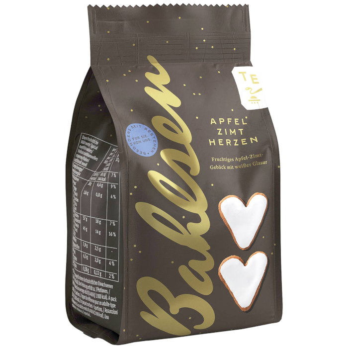 Bahlsen Apple Cinnamon Hearts julekiks 100g