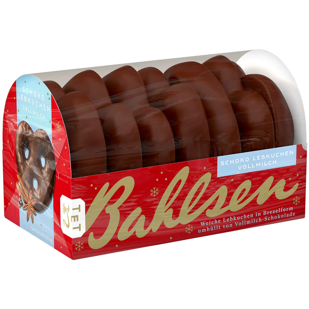 Bahlsen chocolade ontbijtkoek pretzels melk 175g / 6.17oz